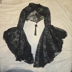 Widow Dusk Before Dawn Lace Shrug